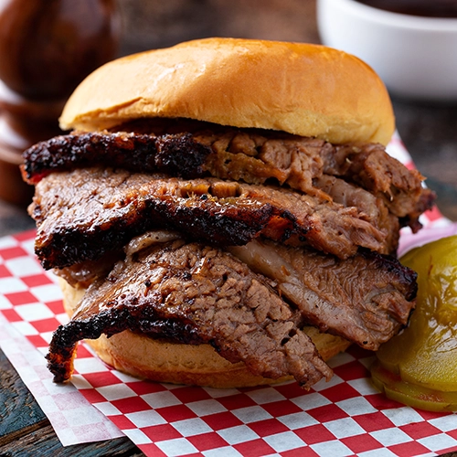 BBQ Brisket Sandwich BBQ Brisket Sandwich