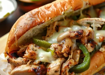 Chicken Philly Sandwich