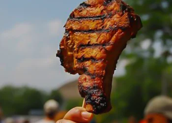 Pork Chop on a Stick
