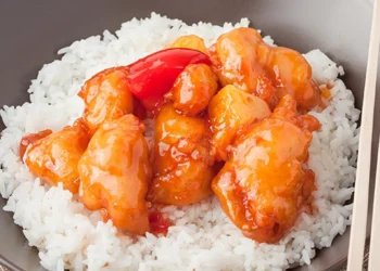 Sweet & Sour Chicken with Rice