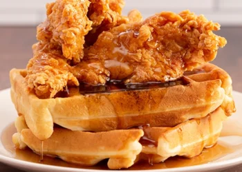 chicken and waffles