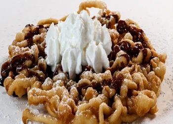 Chocolate Funnel Cake